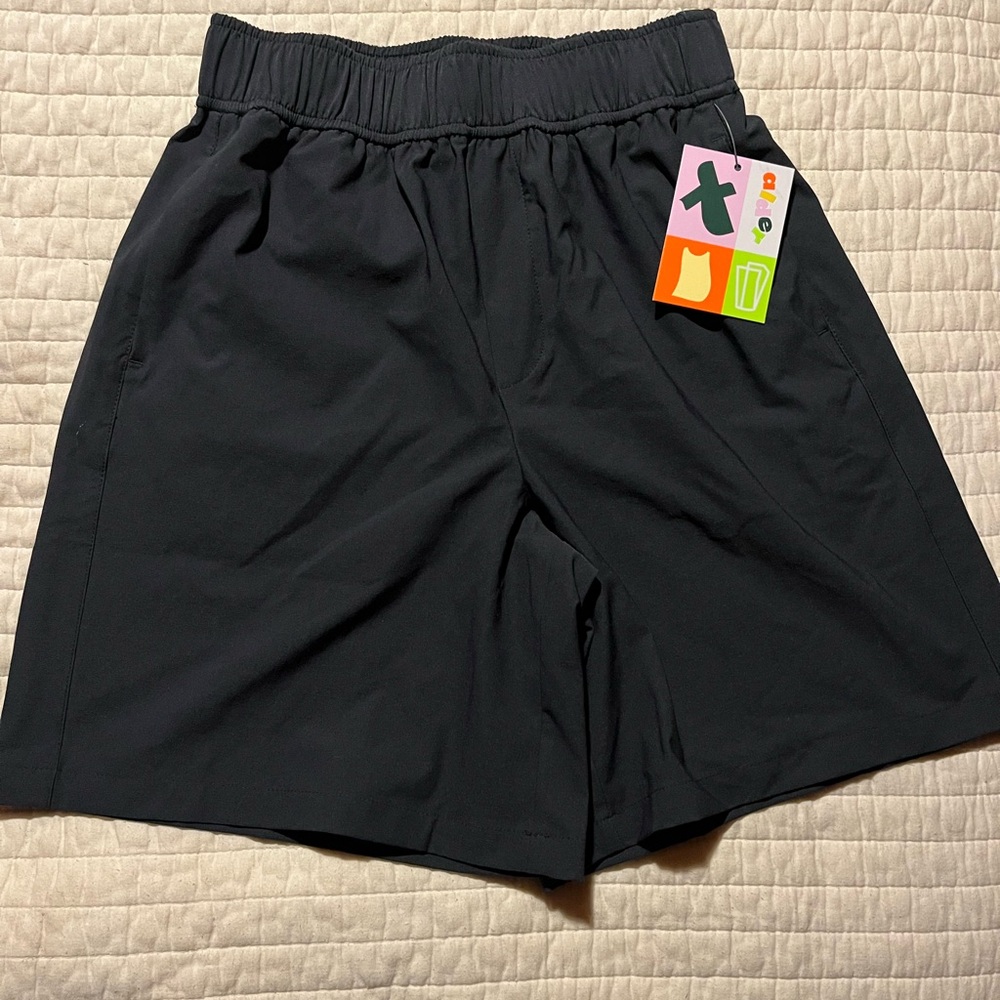ALDER Surf’s Up 7in shorts Black Size XS NWT